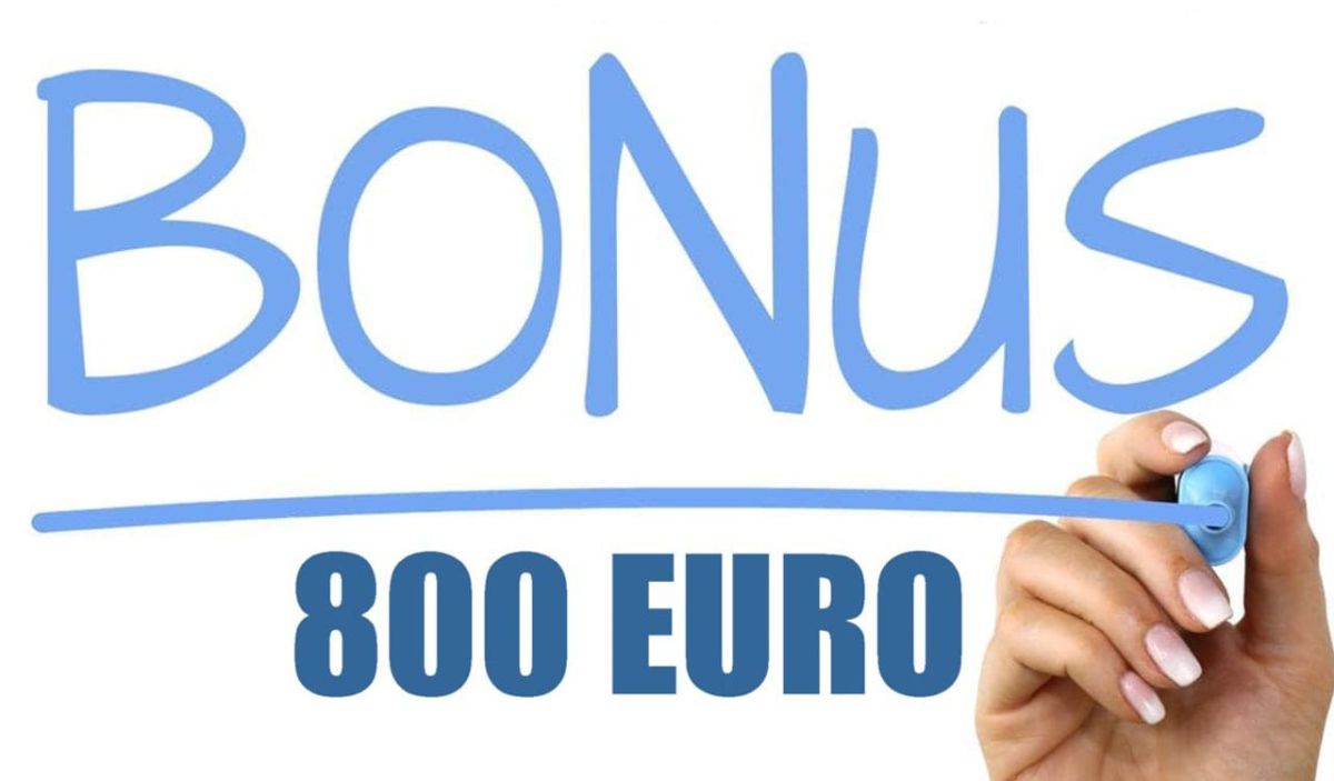 Bonus 800 euro confermato